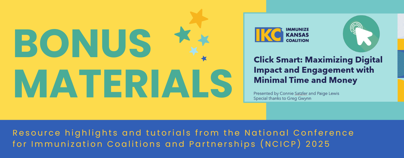 NCICP Bonus Materials Banner